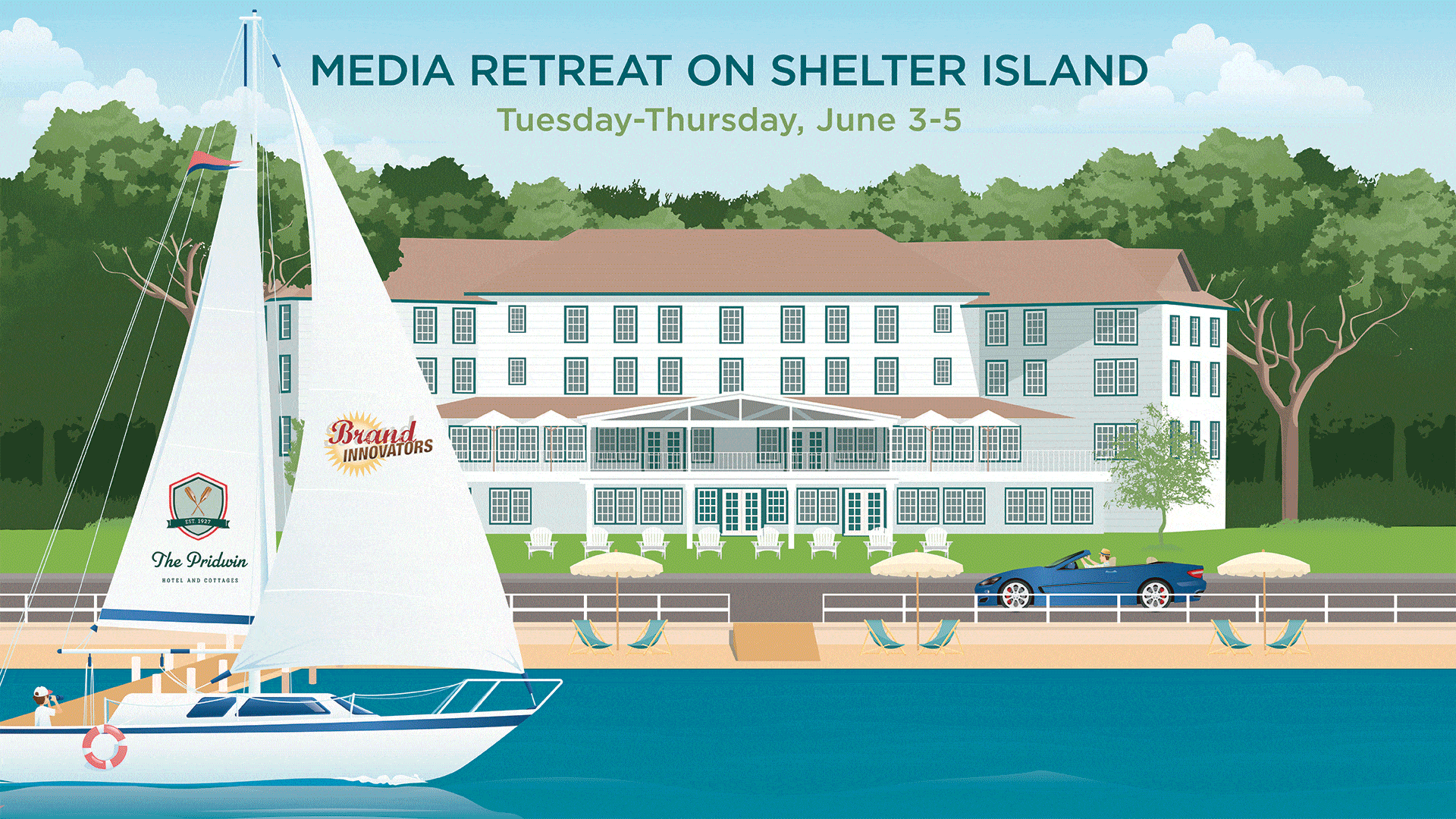 Media Retreat on Shelter Island June 3-5