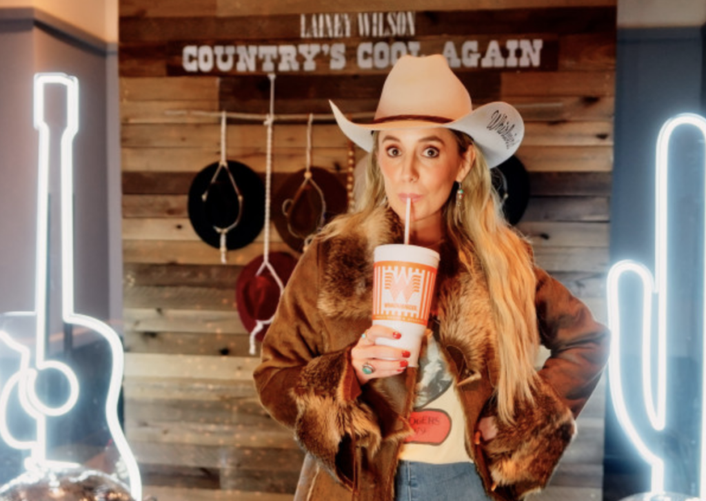 Country star Lainey Wilson stars in new Whataburger ad